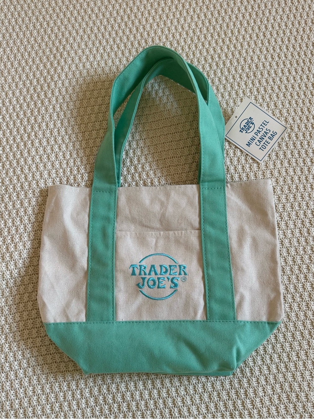 NWT Trader Joe’s Canvas Tote Bag